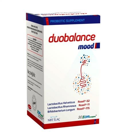 Duobalance Mood 30 Probiyotik Kapsül_Prebiyotik & Probiyotik
