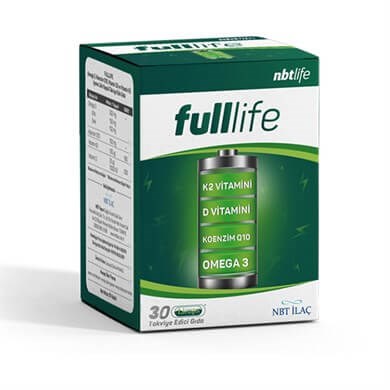 Fulllife Omega 3, Koenzim Q 10, D3, K2_Vitamin ve Mineraller