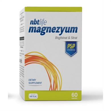 Nbtlife Magnezyum & P5P, Vitamin B6_Vitamin ve Mineraller